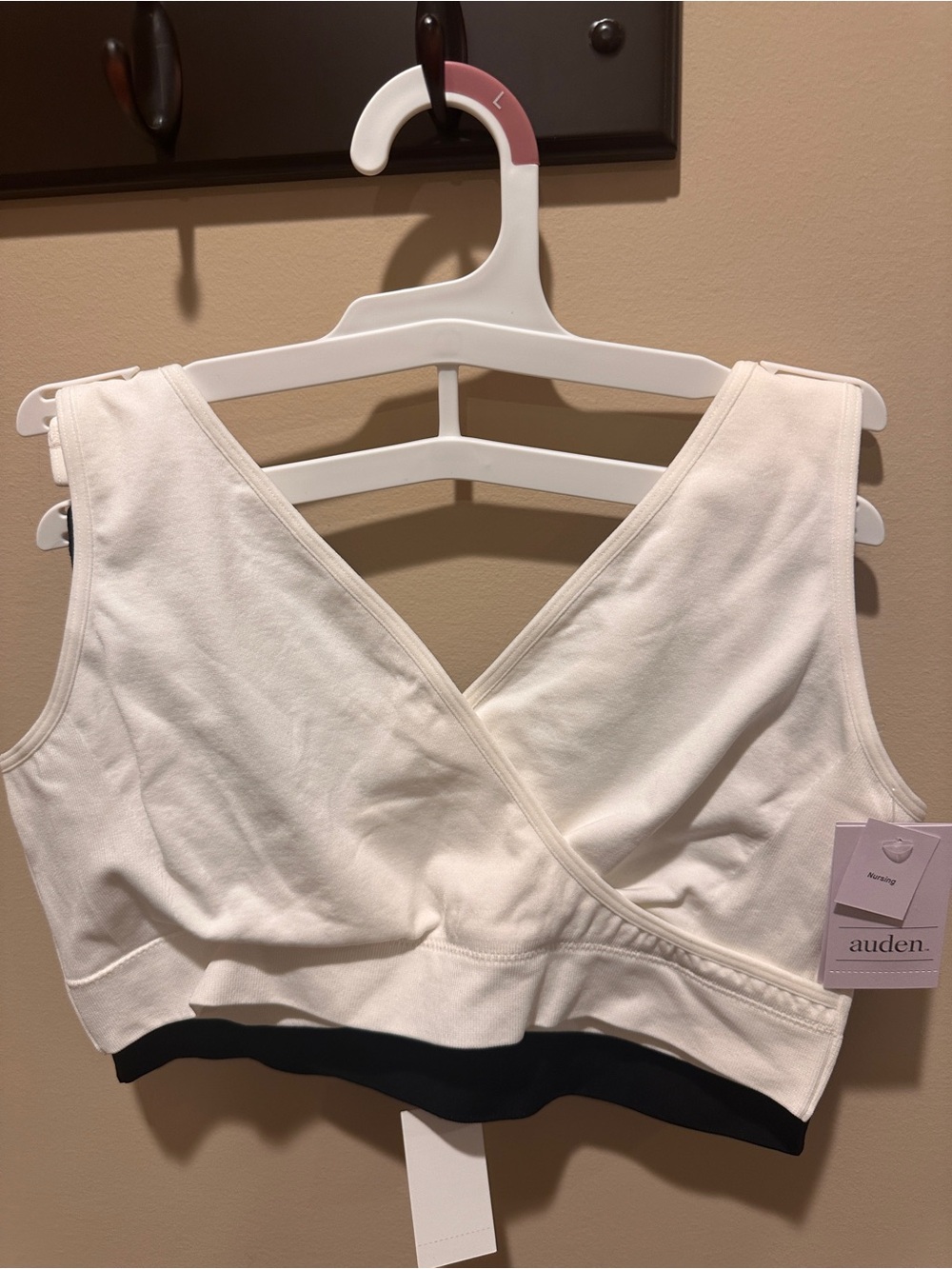 Auden White 2Nursing & Lounge Bralette - Picture 2 of 4
